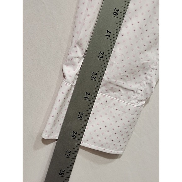 Tommy Hilfiger Shirt Mens L White Button-up, All Season Stretch Slim Fit - Picture 6 of 10